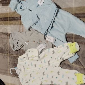 Carter's Boy's Outfits Bundle (Four piece total)
